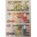 ZAMBIA 1989-1992 . TWO 2 - ONE HUNDRED 100 KWACHA BANKNOTES